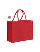 Shopping bag 42 x 33 x 19cm 100% Jute (Ubag Cortina 4092)